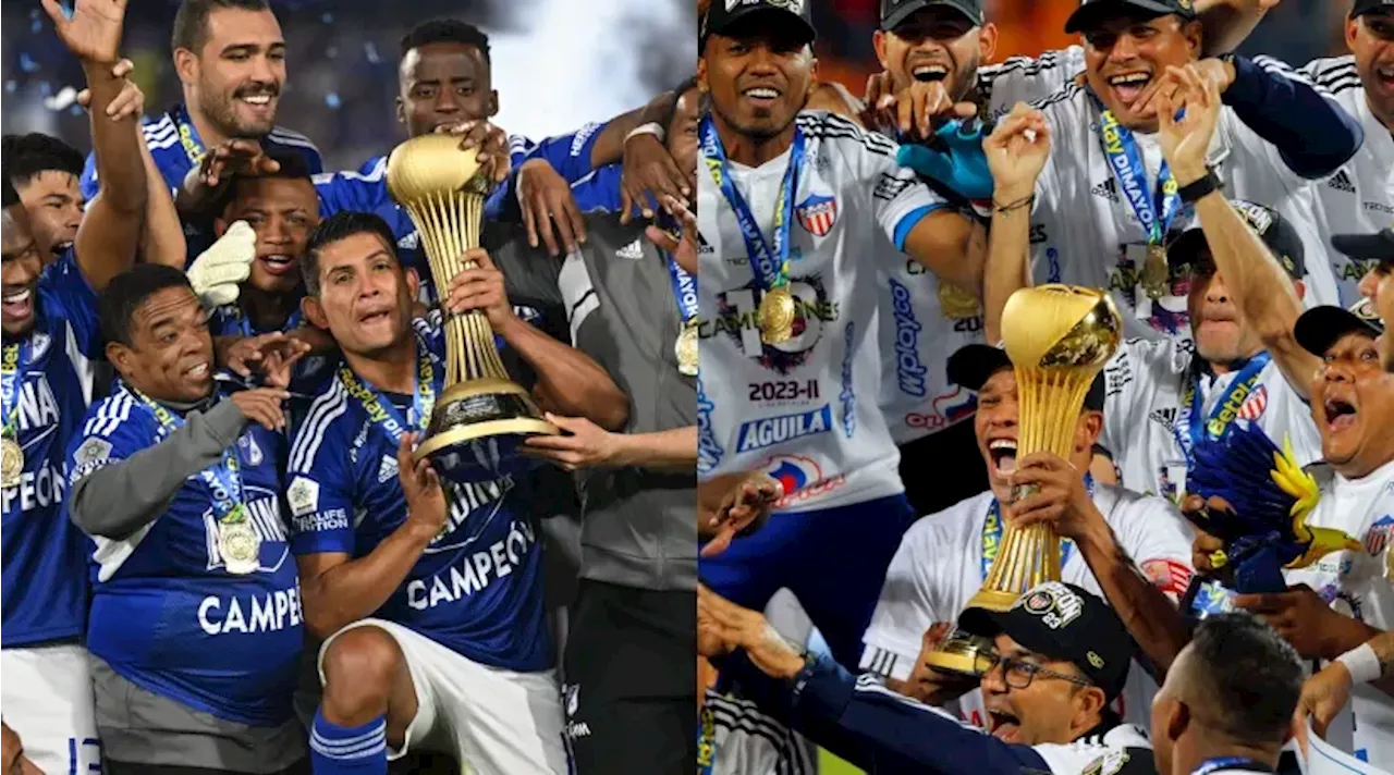 Definidos los posibles rivales de Millonarios y Junior en la Copa Libertadores 2024