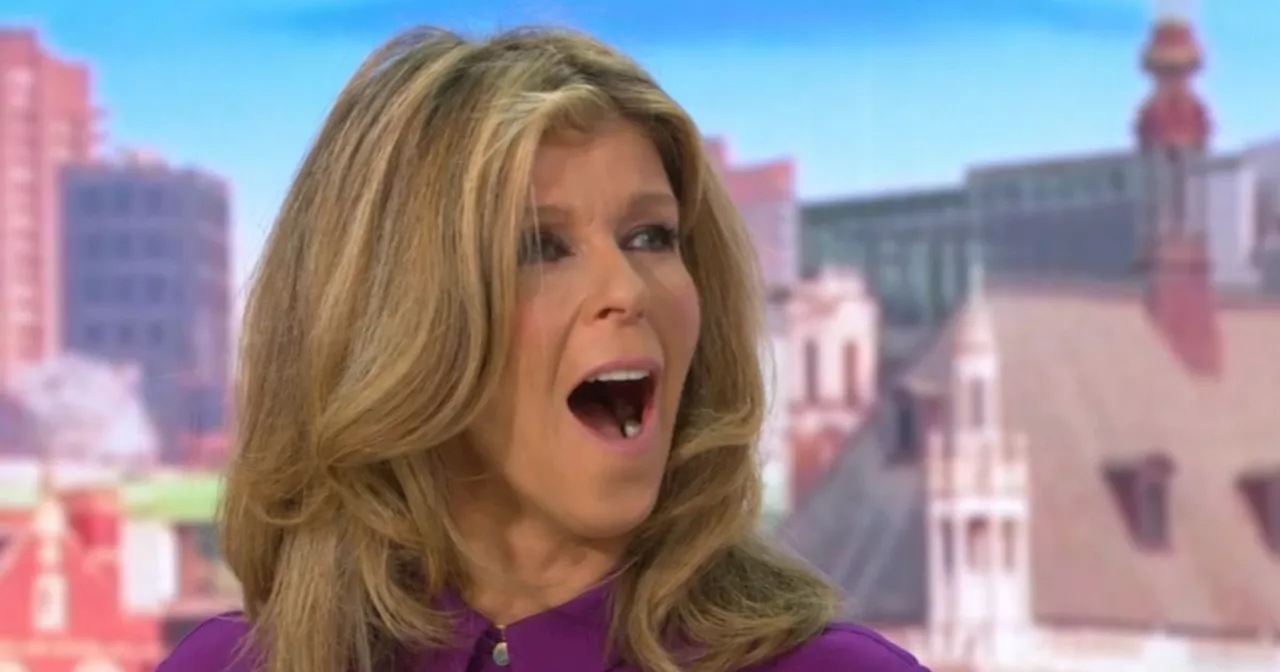 Kate Garraway has to warn Good Morning Britain guest 'don't say that word'