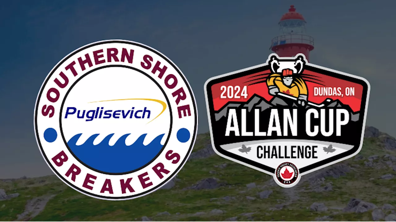 Southern Shore Puglisevich Senior Breakers Invited to Compete for Allan Cup