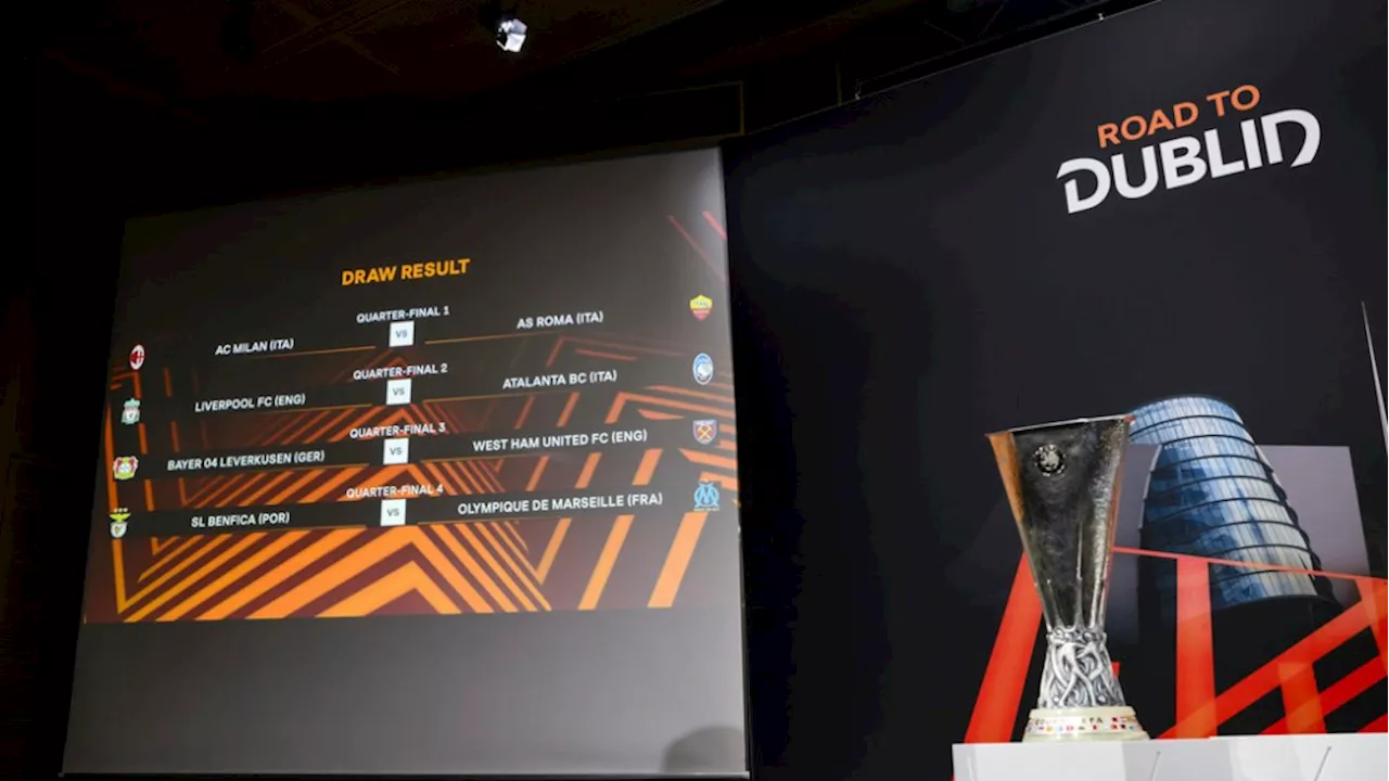 Europa League: Oficial, cruces definidos de Cuartos de Final de Liga Europea