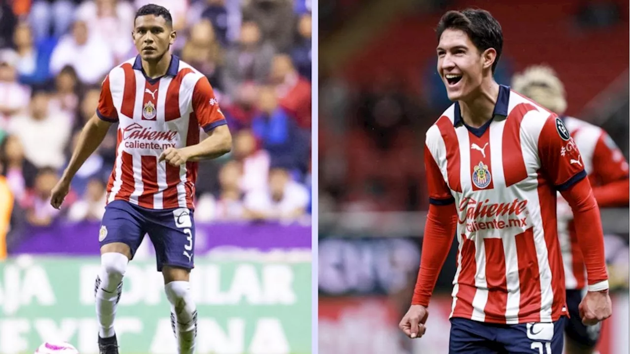 Tiba’ Sepúlveda y José Castillo, convocados por Chivas para el Clásico Nacional ante América