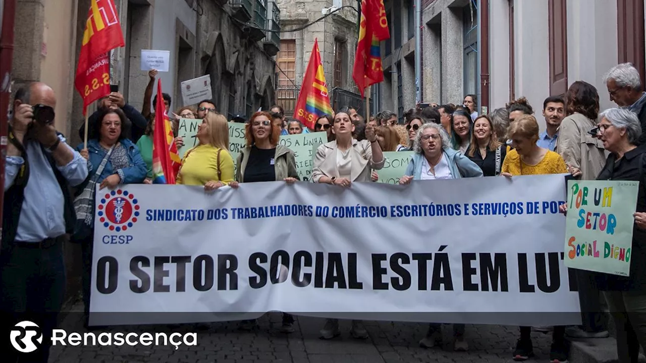 Trabalhadores das Misericórdias em greve por melhores salários e condições de trabalho