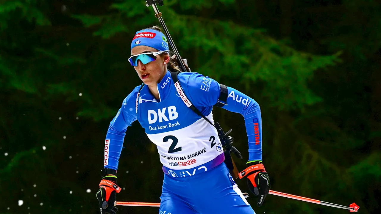 Biathlon: Vittozzi victorieuse du sprint devant Jeanmonnot à Canmore