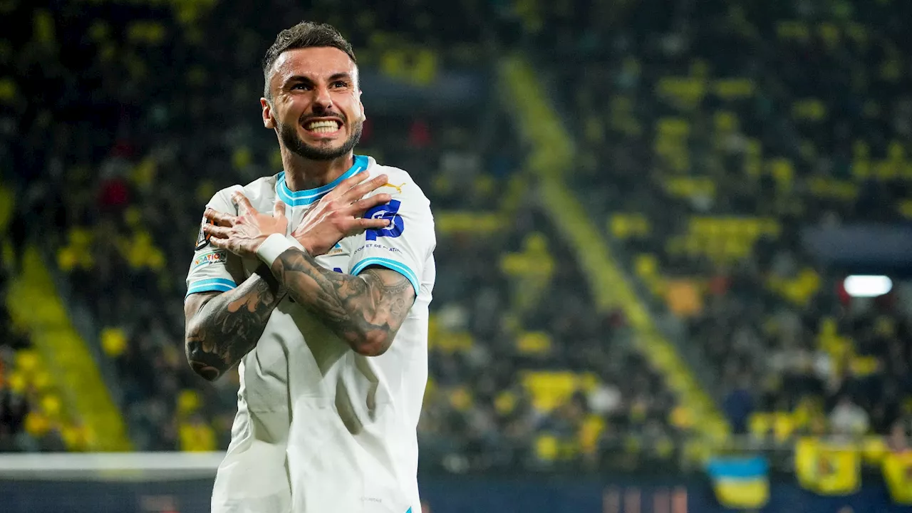 Villarreal-OM: la célébration clim' et chambreuse de Clauss, auteur du but salvateur