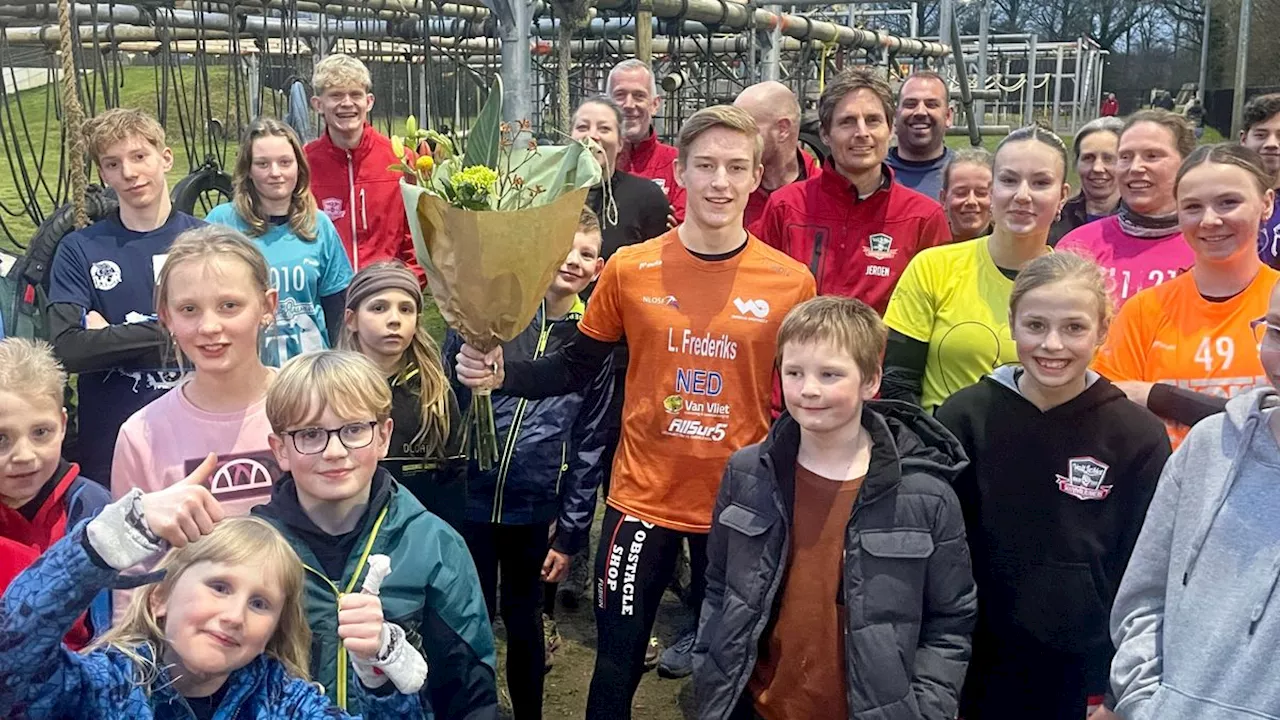 Surrvivalclub Westerbork zet Drents Sporttalent Leon Frederiks in het zonnetje