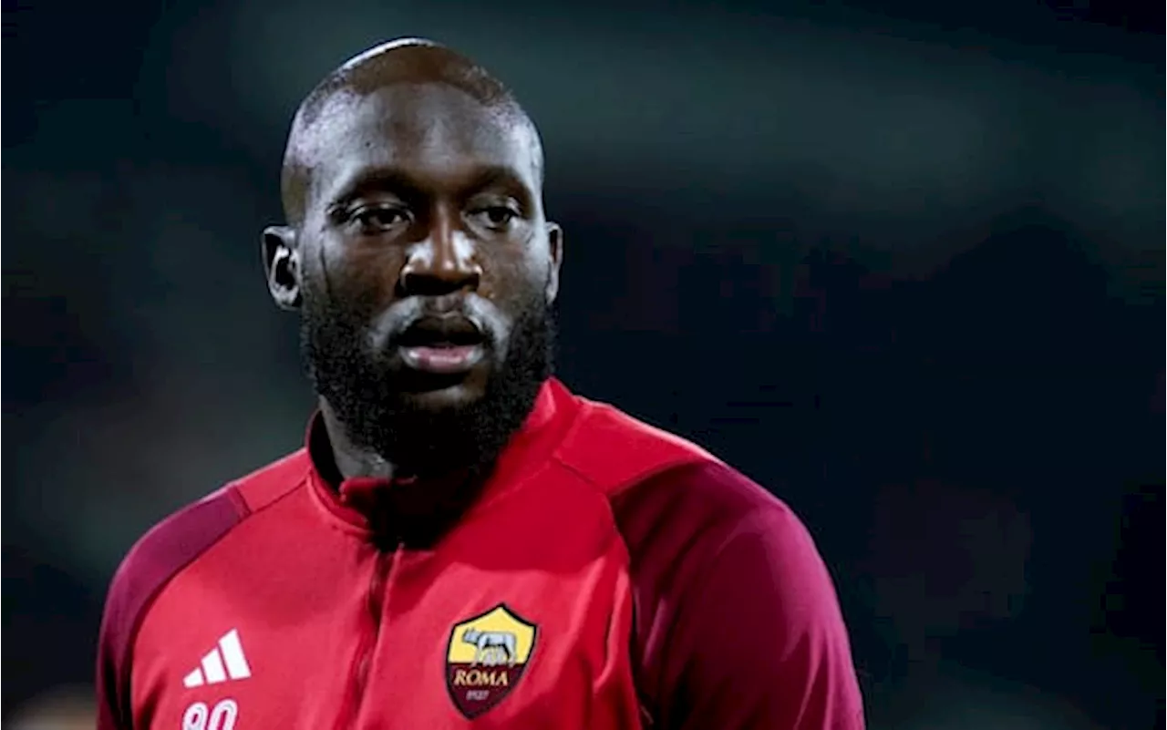 Roma, Lukaku non si allena: verso il forfait col Sassuolo