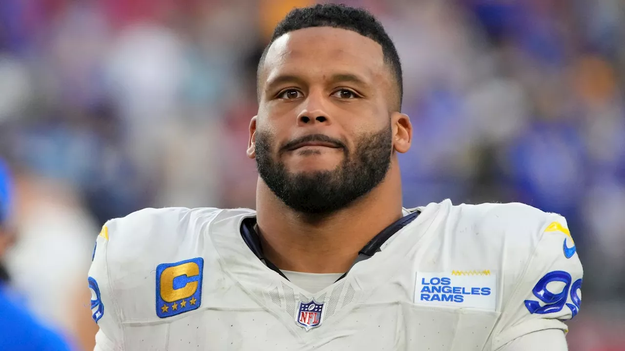 Aaron Donald: Los Angeles Rams star and former Super Bowl champion announces retirement from NFL