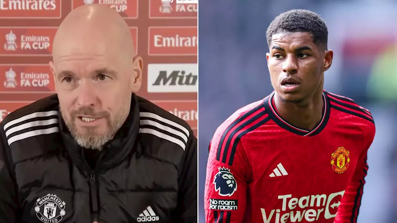 Erik ten Hag makes feelings clear on Marcus Rashford sale with 'PSG preparing huge bid'