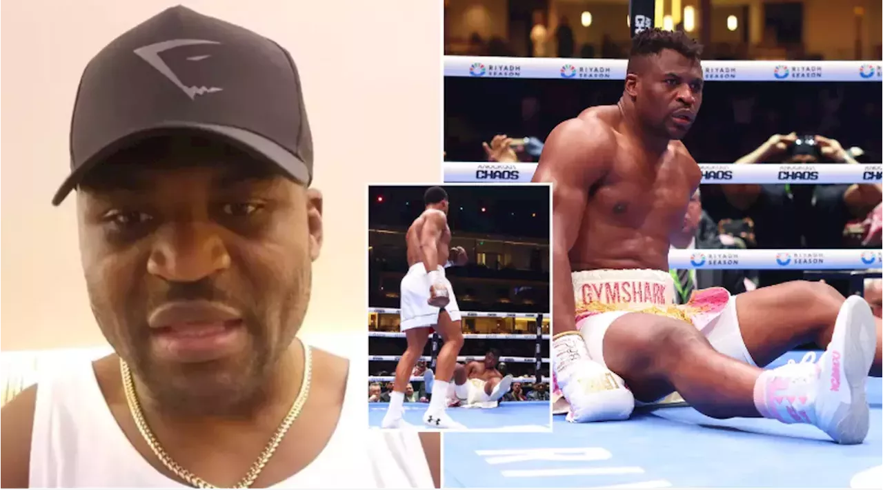 Francis Ngannou Explains Reason Behind Anthony Joshua KO Defeat As ...