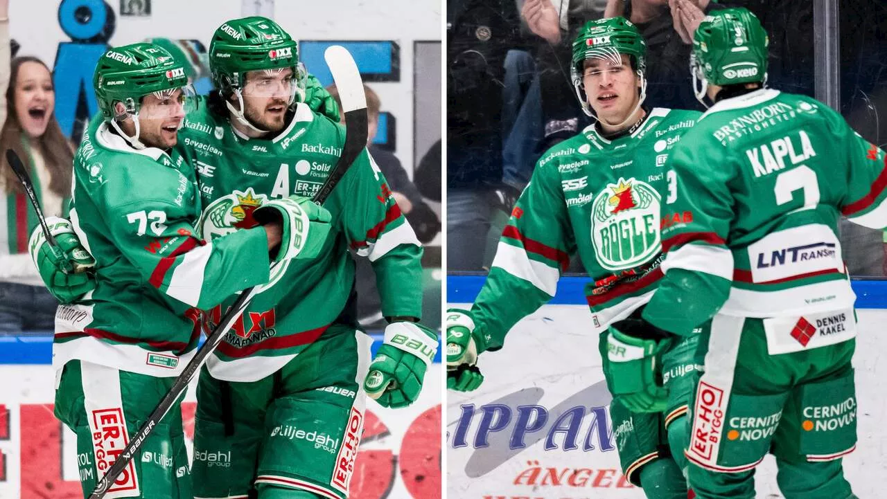 Rögle vände och vann mot Timrå i första åttondelsfinalen