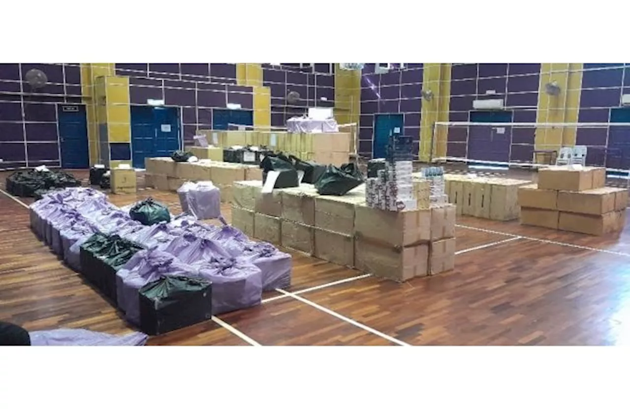 Esscom seizes RM4.1mil worth of smuggled cigarettes seized during Lahad Datu raid