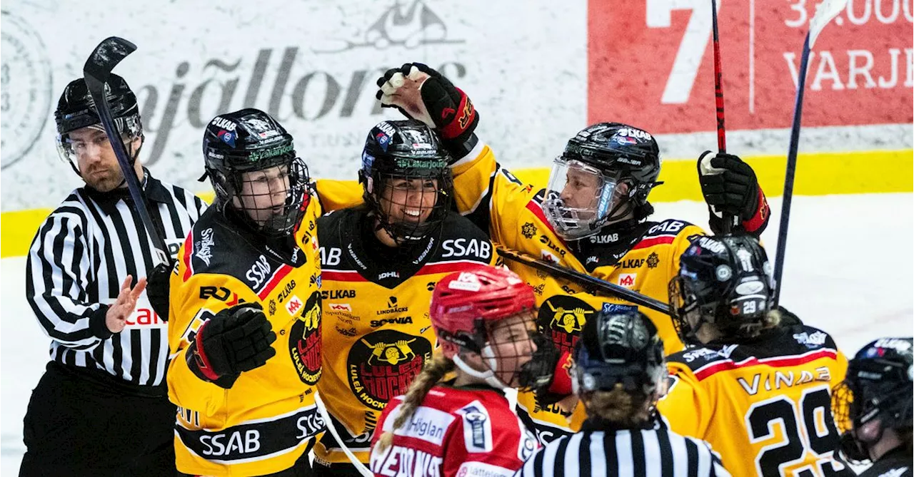 Ishockey: Stark öppning av Luleå lade grunden till segern i första SM-finalmatchen