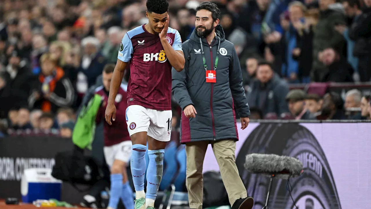 Ollie Watkins goes off injured during Aston Villa win but Unai Emery issues encouraging update...