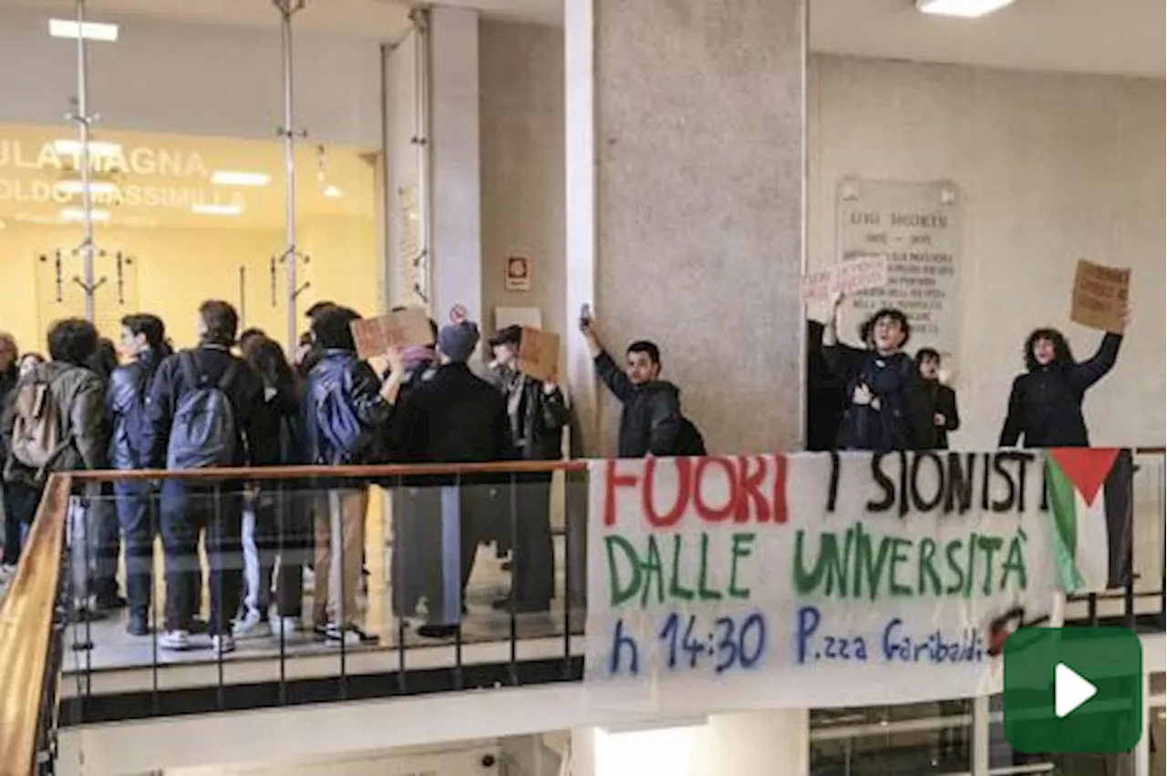 Protesta degli studenti, salta dibattito alla Federico II con Maurizio Molinari