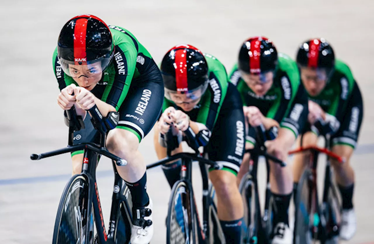 Ireland take major step towards Olympic qualification with team pursuit silver in Hong Kong