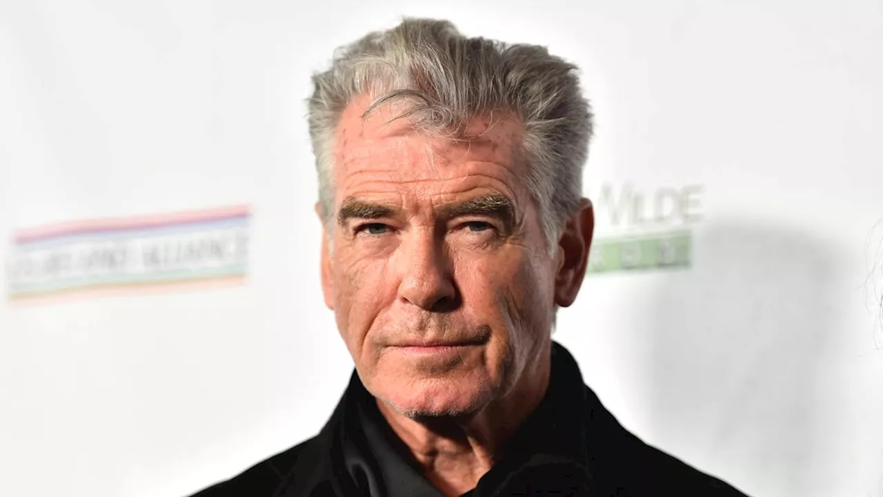 Pierce Brosnan is very sorry he walked on the wrong part of Yellowstone