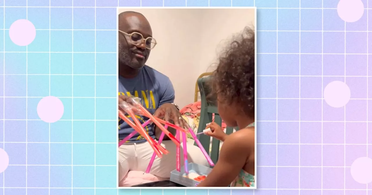 Toddler Gives Dad A Perfect Nail Salon Experience In Viral Video