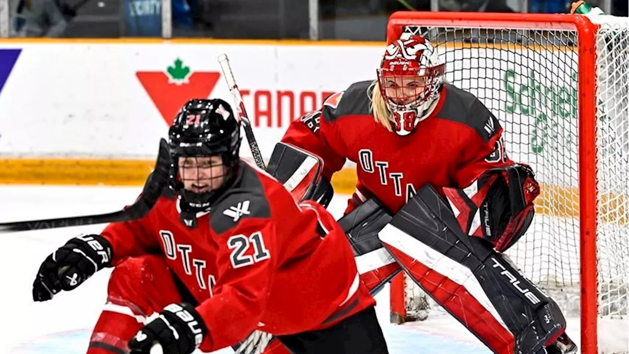 Friends Maschmeyer, Clark celebrate firsts in PWHL Ottawa's inaugural season