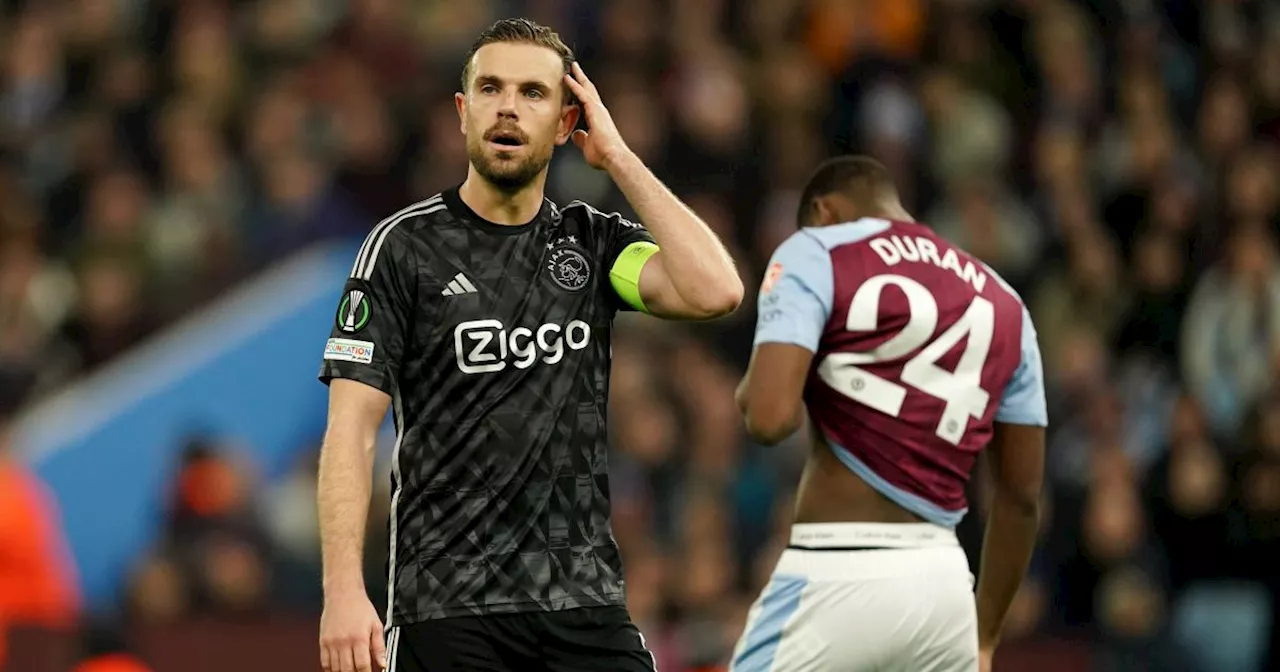 Dramatische avond voor Ajax: Aston Villa schakelt Amsterdammers uit