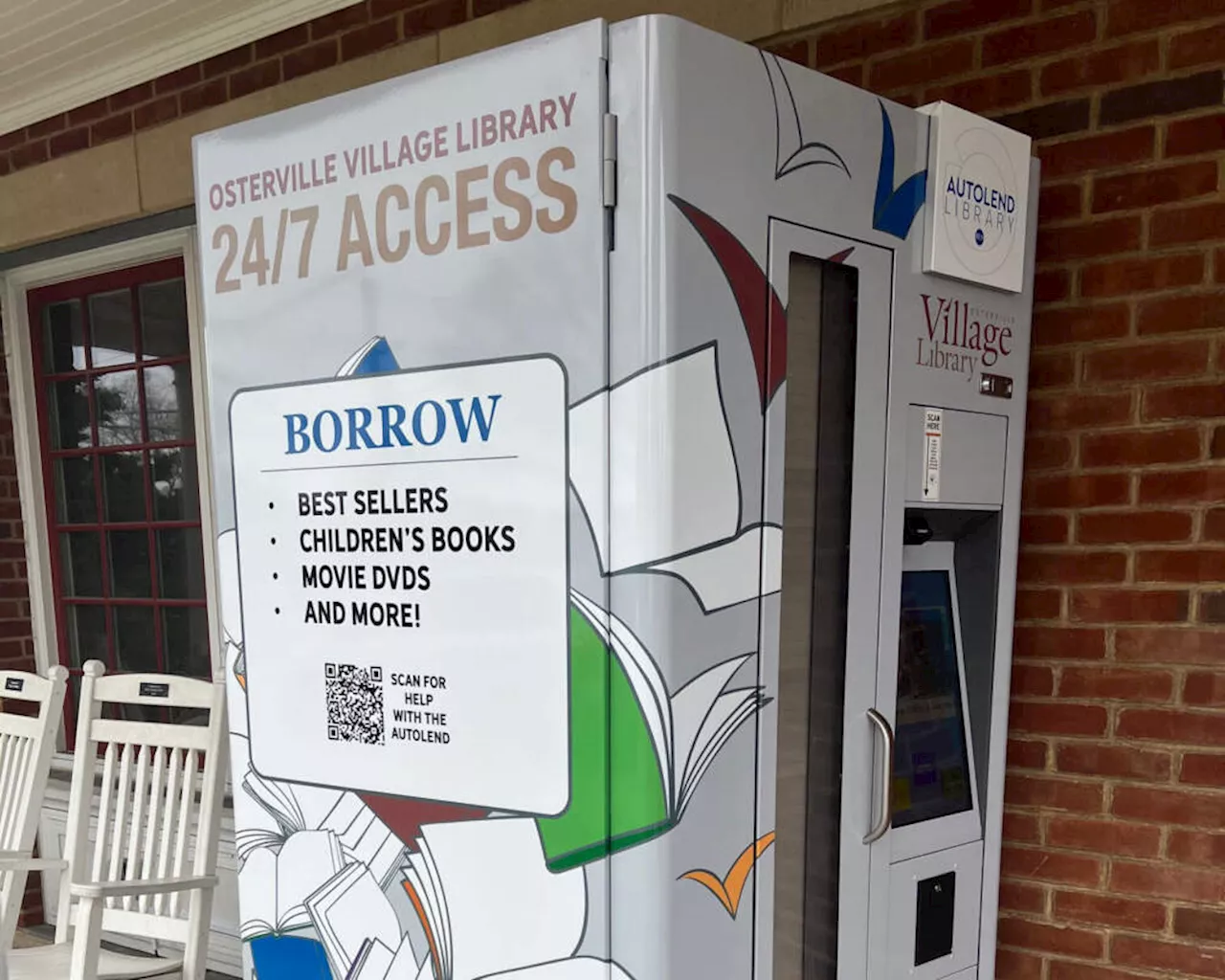 A library vending machine comes to Cape Cod