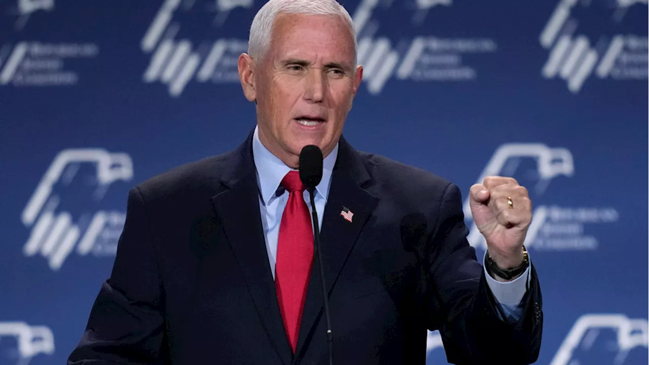 Mike Pence says he will not endorse Donald Trump for 2024 election