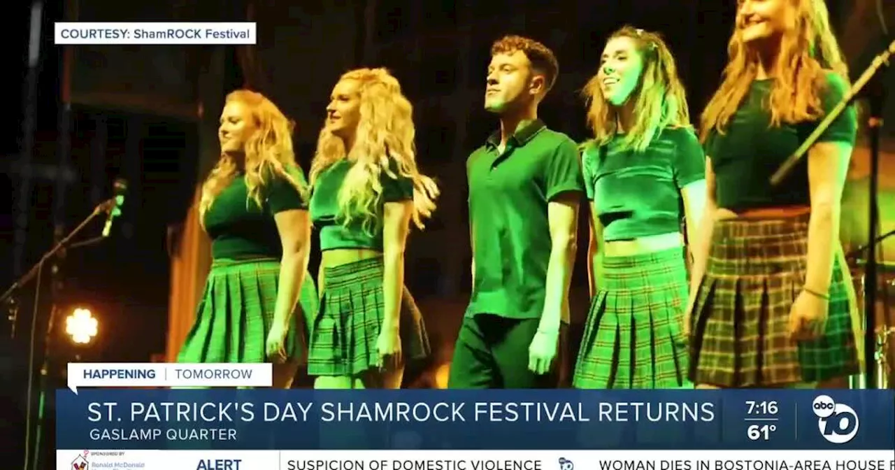 'Partying with a purpose': 28th annual ShamROCK festival returns to Gaslamp on Saturday