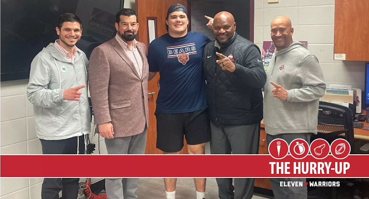 The Hurry-Up: Four-star 2025 Defensive Tackle Landon Rink Will Take Official Visit to Ohio State May 31, 2026 QB Dia Bell to Visit Columbus Thursday