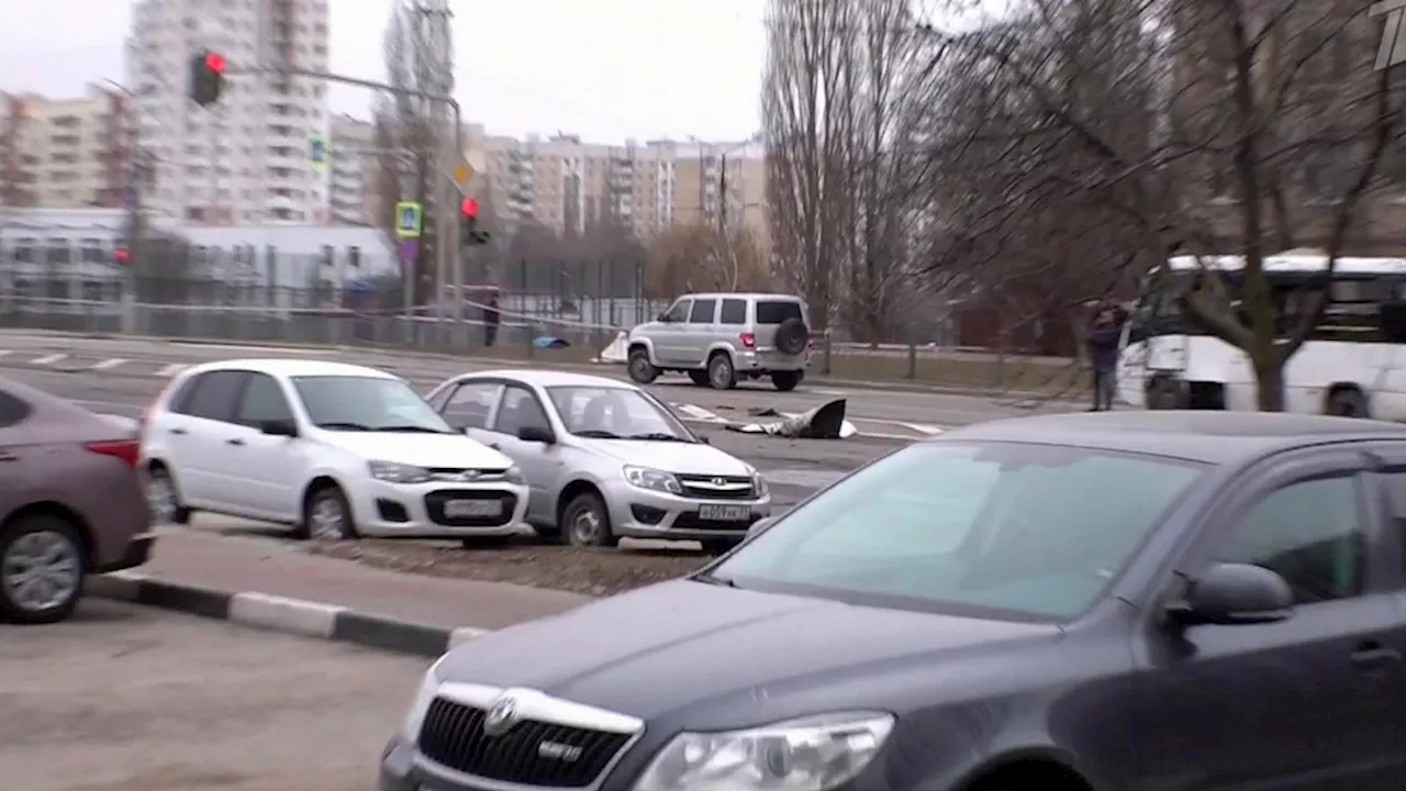 Три массированных обстрела зафиксировано в Белгороде. Новости. Первый канал