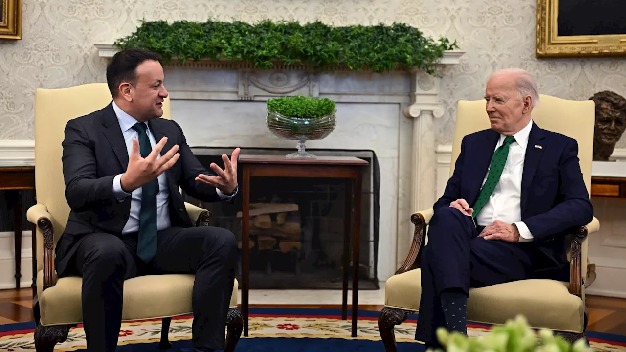 Ireland's prime minister tells Biden he wants a cease-fire in Gaza