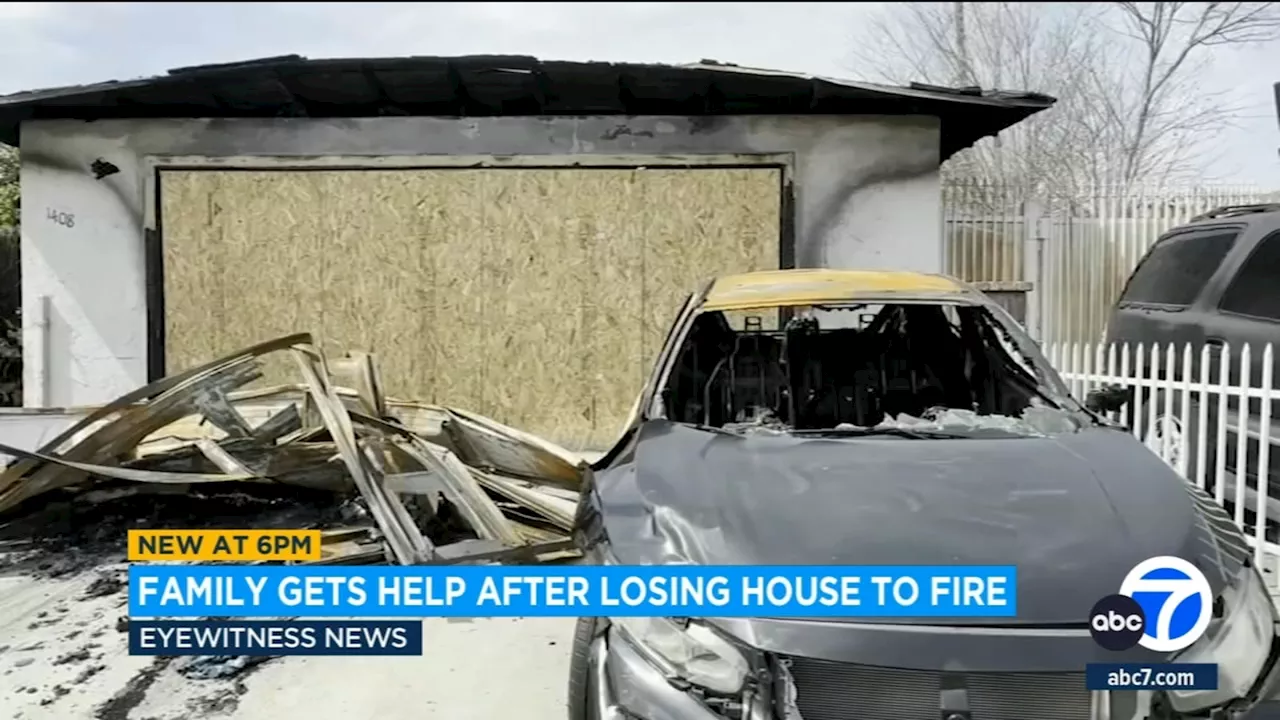 Fontana football community helps former player's family after they lost home during a recent fire