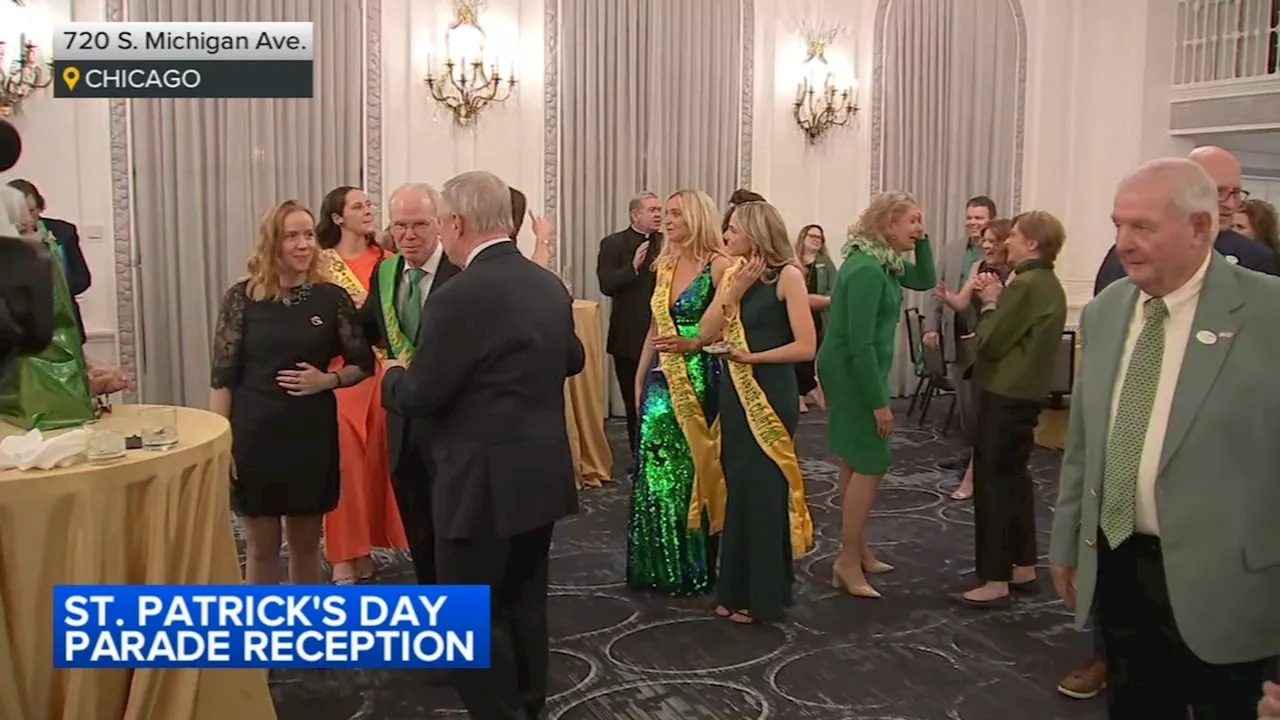 Reception held ahead of 2024 Chicago St. Patrick's Day Parade