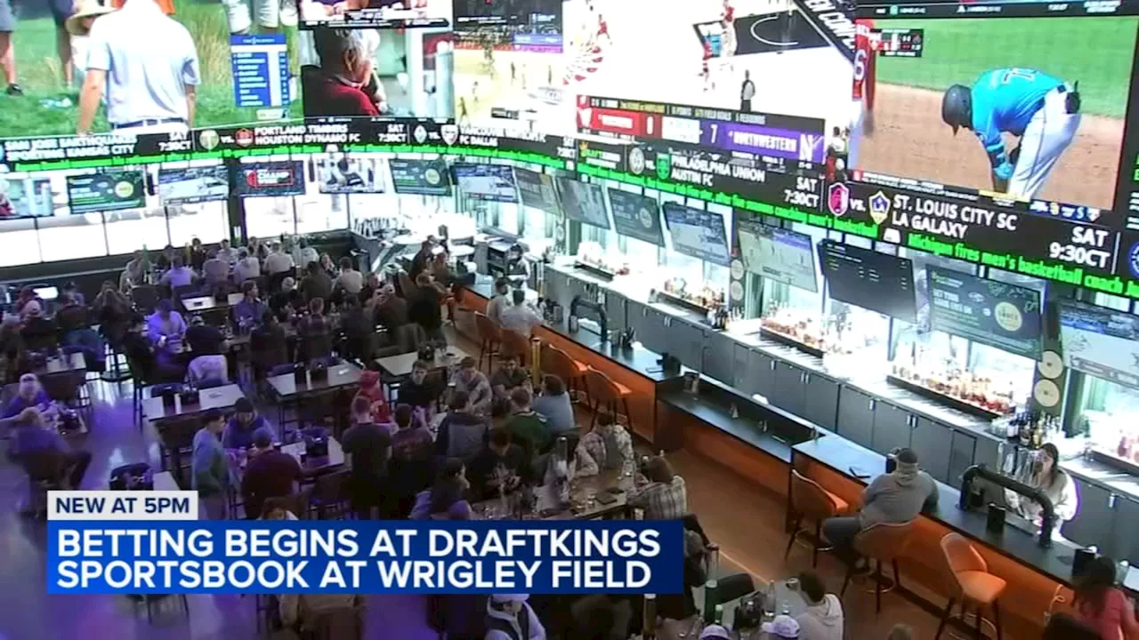 Wrigleyville Draft Kings bar begins in-person sports betting just in time for March Madness