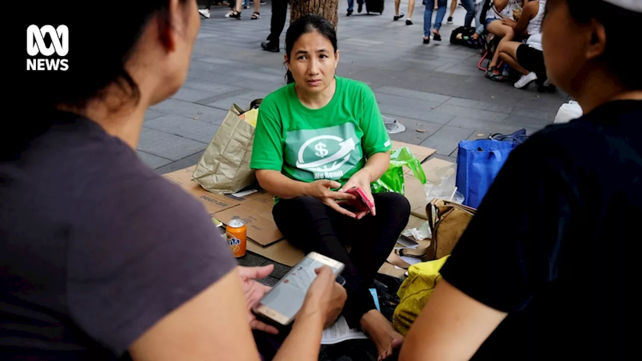 Domestic workers in Hong Kong scared to speak up as rights dwindle