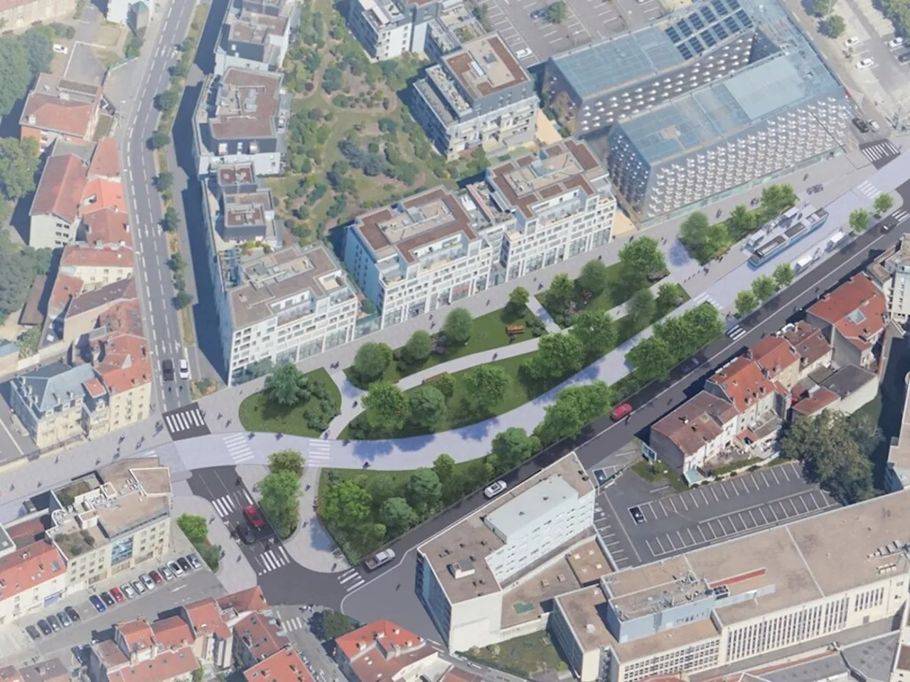 Un nouveau square va être créé en centre-ville de Nancy : voici le projet