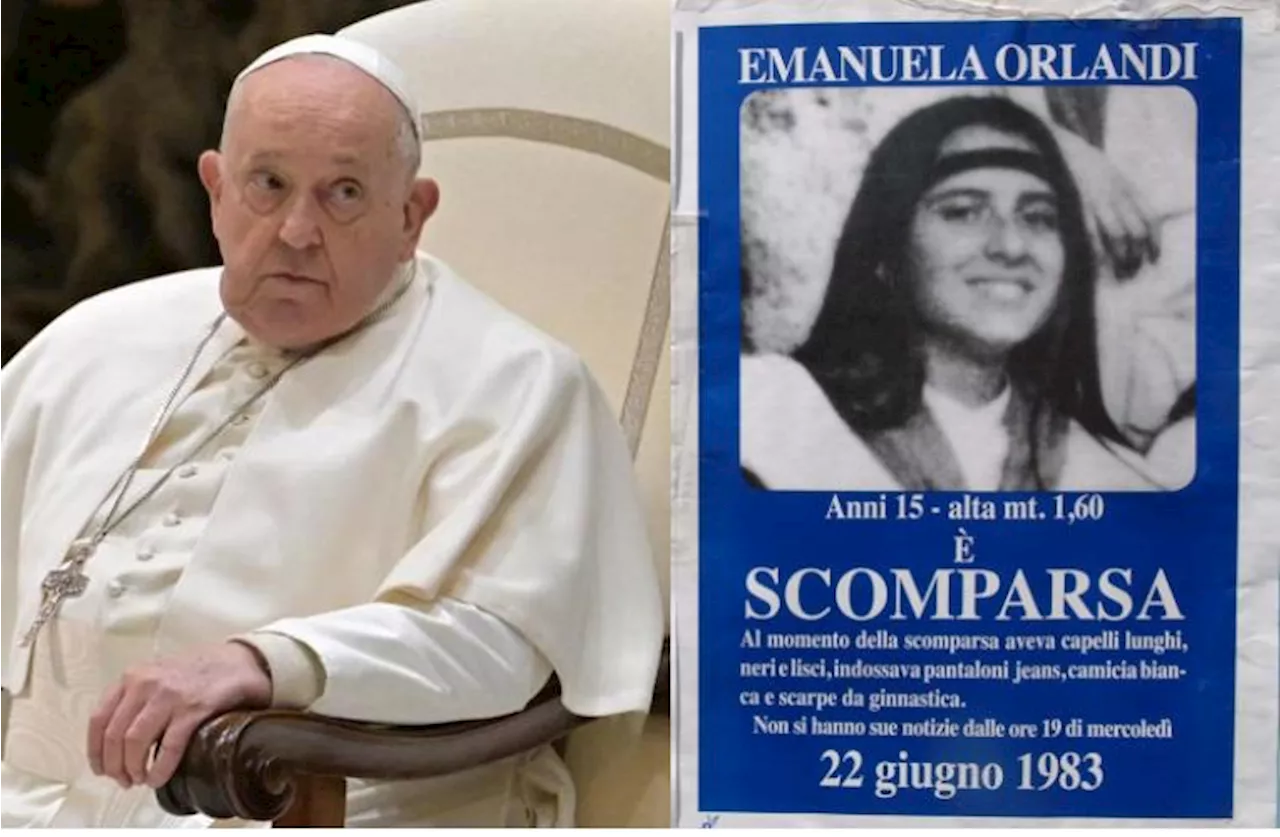 Orlandi, appello del Papa: 'Inchiesta in Vaticano faccia emergere la verità su Emanuela'