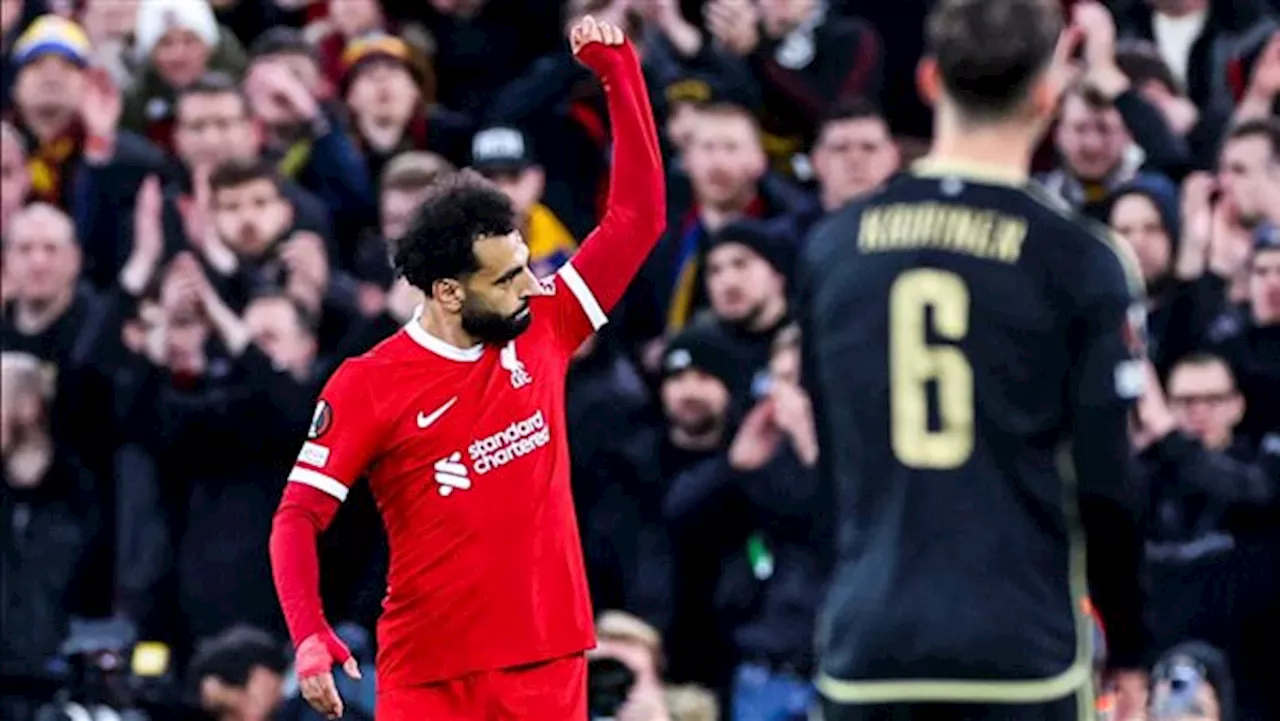 ليفربول يحتفي بأرقام محمد صلاح التاريخية