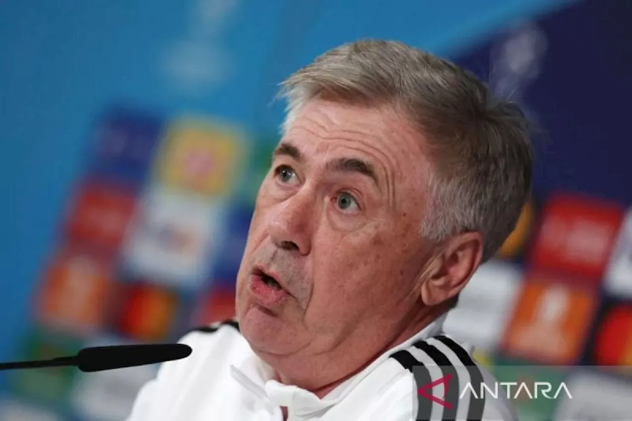 Ancelotti optimistis Real Madrid mampu atasi Manchester City