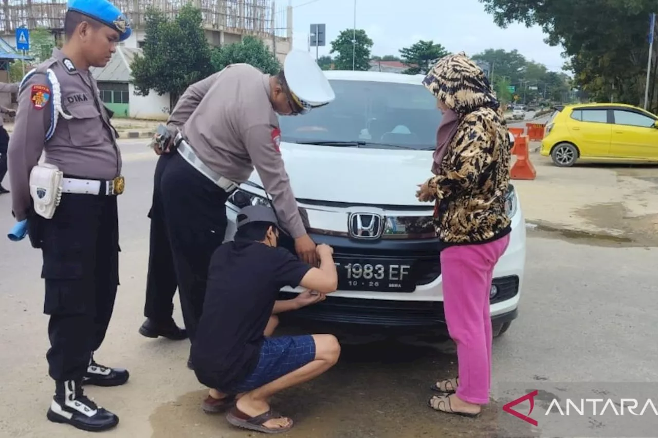 Polda Sultra tindak tegas pengendara yang melanggar di Kota Kendari