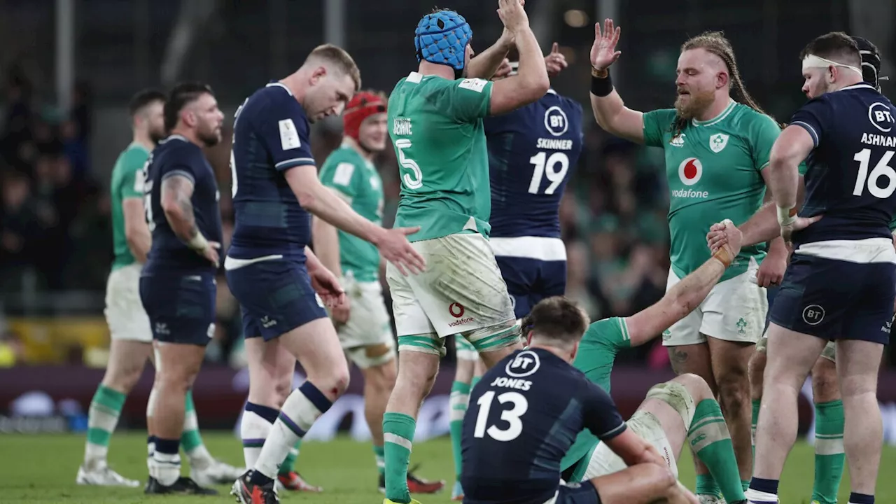 Ireland wins back-to-back Six Nations after breaking Scotland's resistance