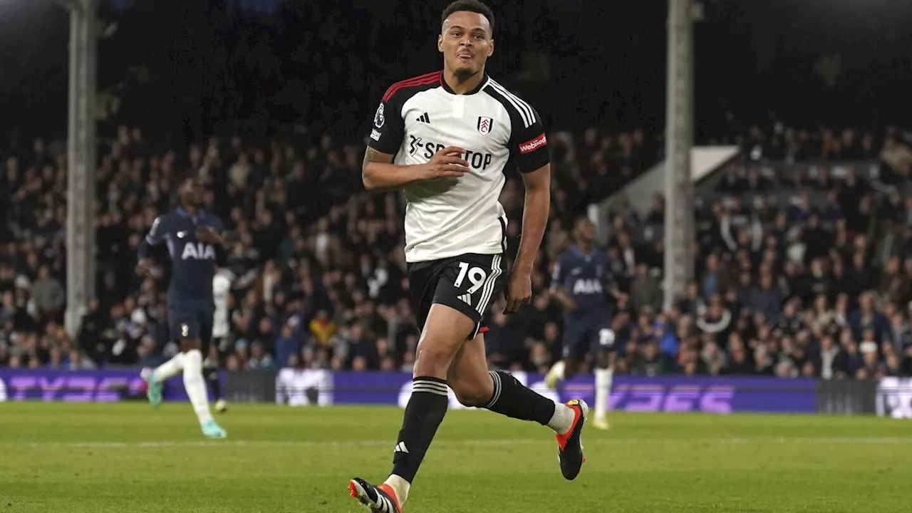 Muniz scores twice as Fulham stops Tottenham reaching top four of Premier League