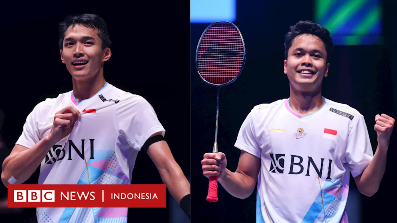 All England 2024: Ginting dan Jonatan ciptakan 'all Indonesian final' di tunggal putra, pastikan akhiri paceklik juara 30 tahun