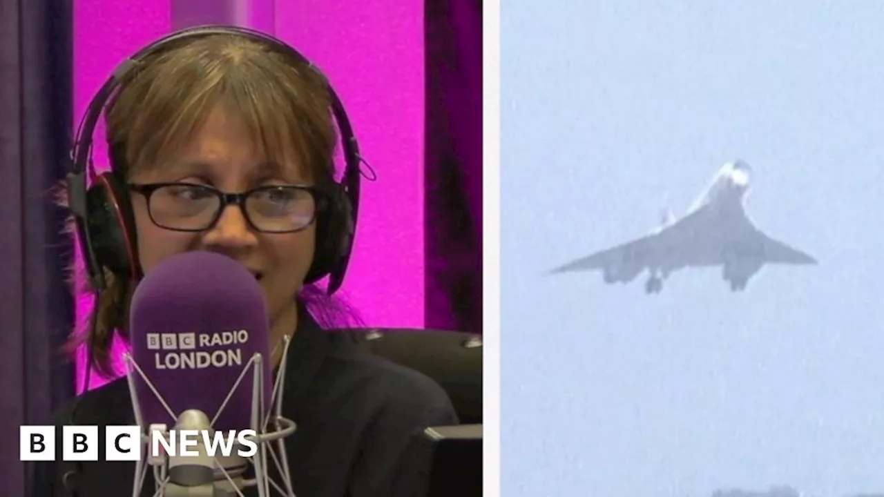 Watch: Heartwarming 'Concorde connection' made live on the radio