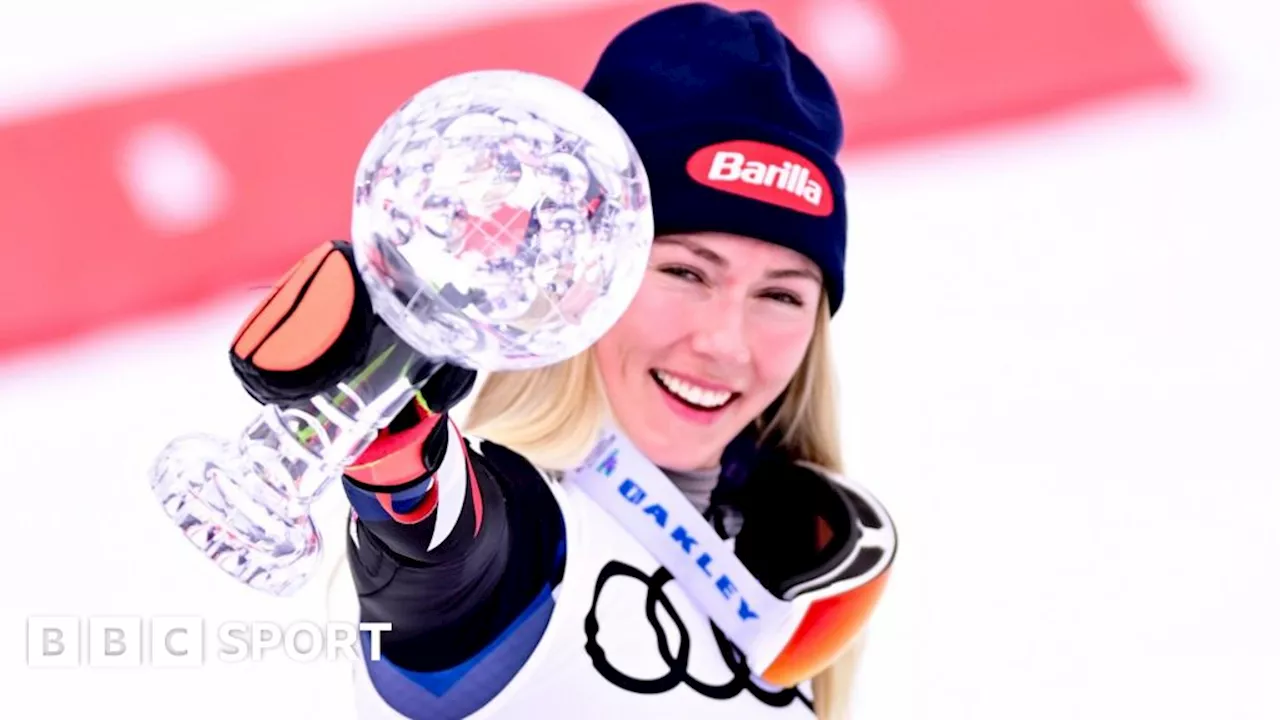 Mikaela Shiffrin: American extends record with 97th World Cup win