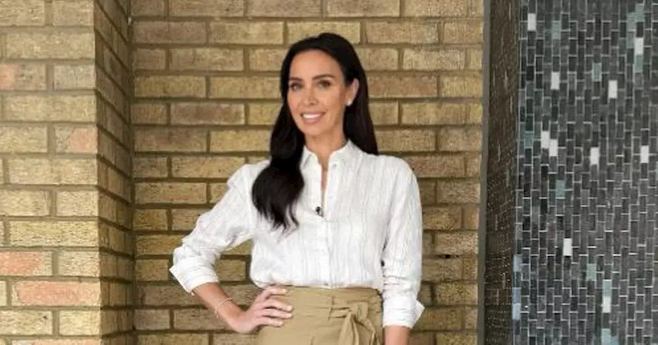 Christine Lampard stuns in H&M skirt on Lorraine