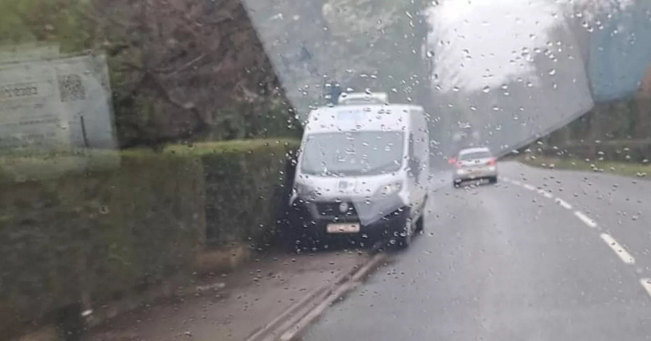NI speed camera vans 'ignore guidelines' after being seen blocking footpaths