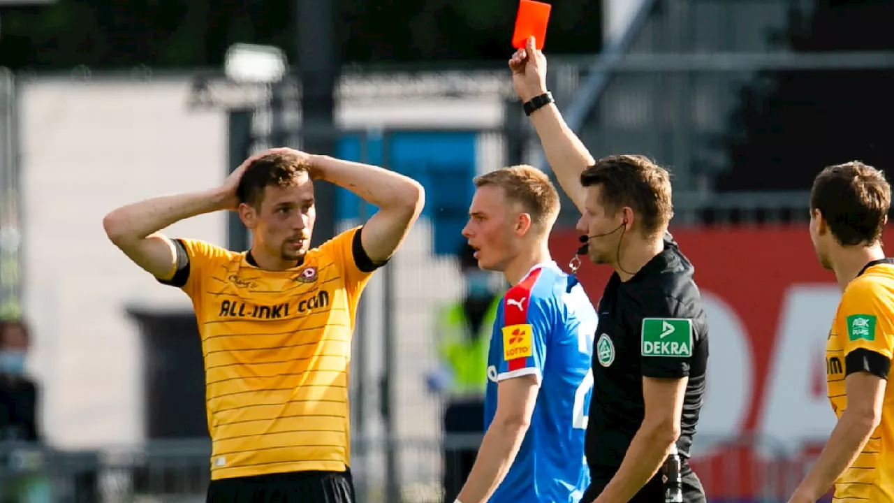 Ittrich pfeift gegen Ulm! Bei diesem Schiri sieht Dynamo Dresden Rot