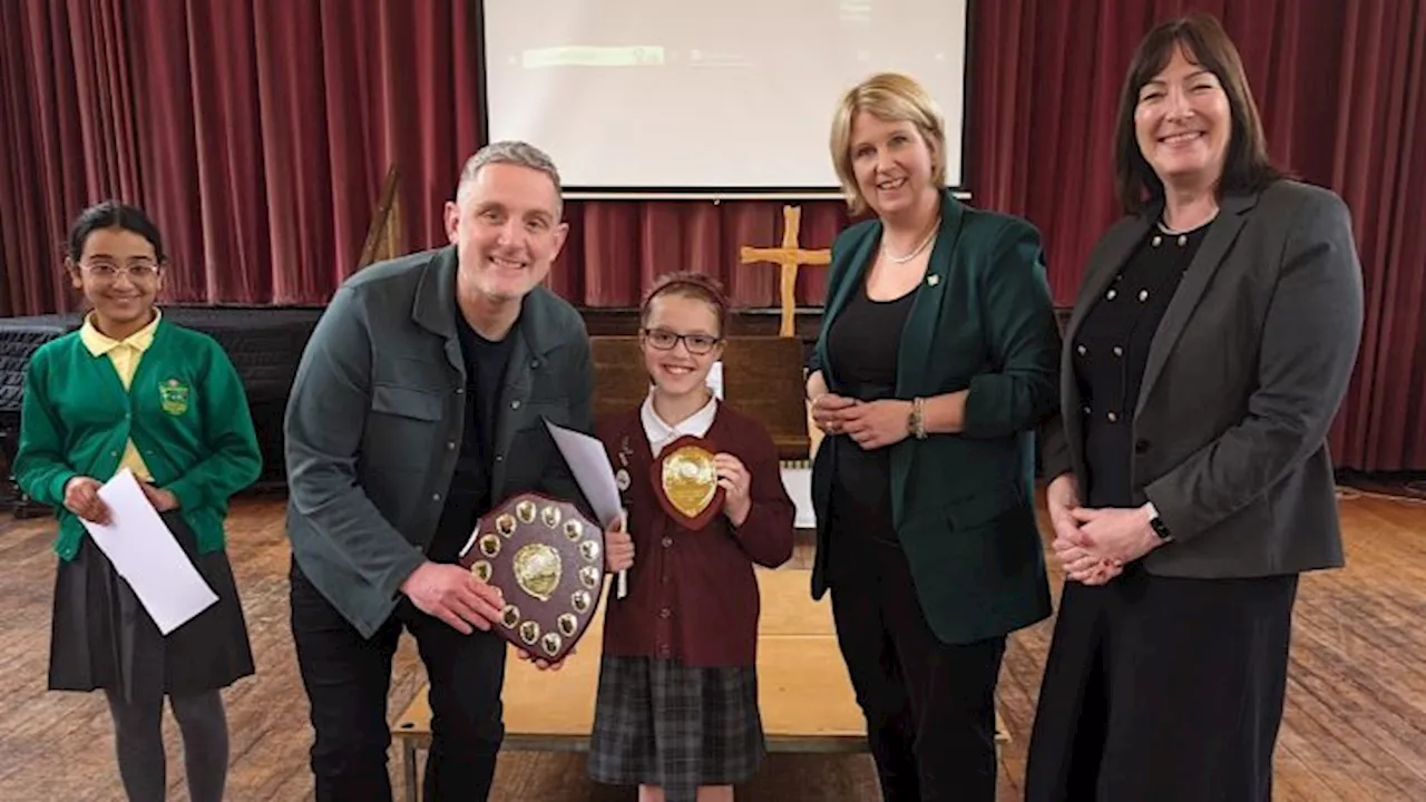 South Ribble primary school students take part in public speaking competition