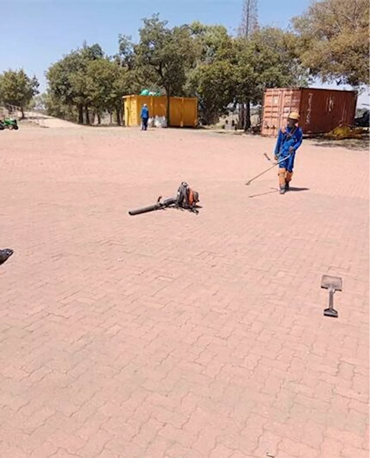 Local schools clean up the Boksburg Stadium