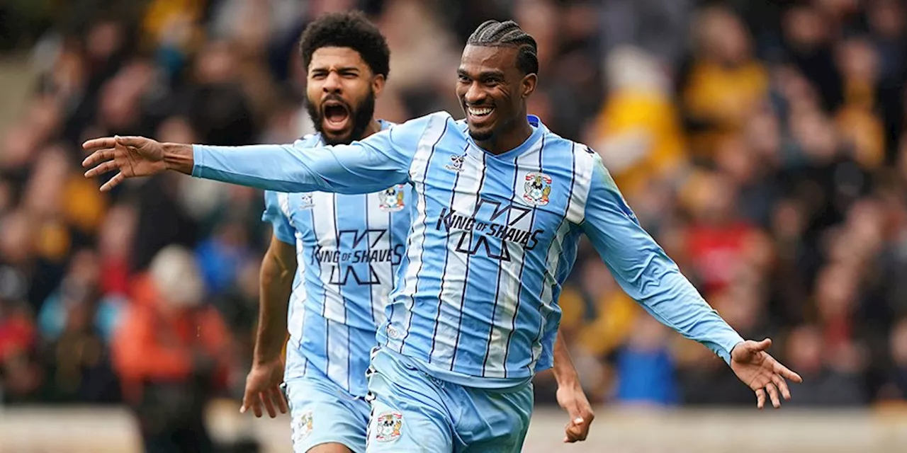 Dua Gol Injury Time, Coventry City Pecundangi Wolves ke Semifinal FA Cup