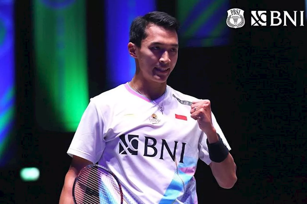 All Indonesian Final Tercipta, Jonatan Susul Anthony Ginting usai Pecundangi Wakil India